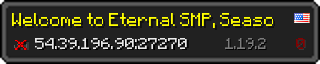 Userbar 320x64 in minecraft style for 54.39.196.90:27270