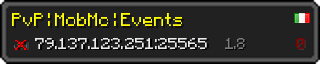 Userbar 320x64 in Minecraft-Stil für den Server 79.137.123.251:25565