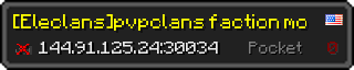 Userbar 320x64 in minecraft style for 144.91.125.24:30034