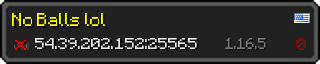 Userbar 320x64 in minecraft style for 54.39.202.152:25565