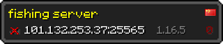 Userbar 320x64 in minecraft style for 101.132.253.37:25565