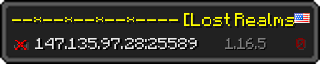 Юзербар 320x64 у стилі майнкрафт для сервера 147.135.97.28:25589