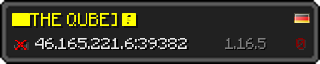 Userbar 320x64 in minecraft style for 46.165.221.6:39382