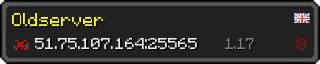 Юзербар 320x64 у стилі майнкрафт для сервера 51.75.107.164:25565