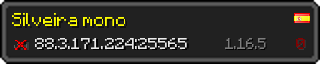 Userbar 320x64 in minecraft style for 88.3.171.224:25565