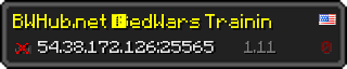 Userbar 320x64 in minecraft style for 54.38.172.126:25565