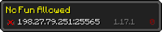 Userbar 320x64 in minecraft style for 198.27.79.251:25565