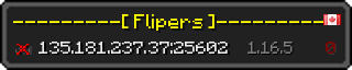 Userbar 320x64 in Minecraft-Stil für den Server 135.181.237.37:25602