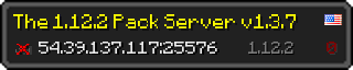 Userbar 320x64 in minecraft style for 54.39.137.117:25576