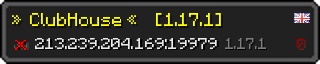 Userbar 320x64 in minecraft style for 213.239.204.169:19979
