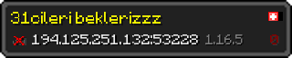 Userbar 320x64 in Minecraft-Stil für den Server 194.125.251.132:53228