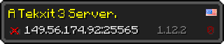 Userbar 320x64 in minecraft style for 149.56.174.92:25565