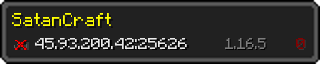 Userbar 320x64 in minecraft style for 45.93.200.42:25626