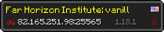 Userbar 320x64 in Minecraft-Stil für den Server 82.165.251.98:25565