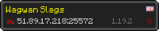 Userbar 320x64 in minecraft style for 51.89.17.218:25572