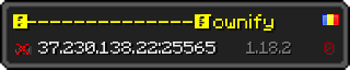 Userbar 320x64 in minecraft style for 37.230.138.22:25565