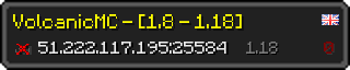 Userbar 320x64 in minecraft style for 51.222.117.195:25584