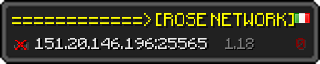 Userbar 320x64 in minecraft style for 151.20.146.196:25565