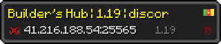 Userbar 320x64 in Minecraft-Stil für den Server 41.216.188.54:25565