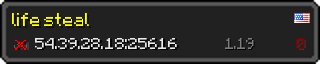 Userbar 320x64 in minecraft style for 54.39.28.18:25616