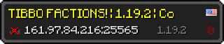 Userbar 320x64 in Minecraft-Stil für den Server 161.97.84.216:25565