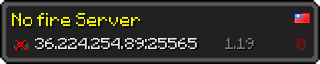 Userbar 320x64 in minecraft style for 36.224.254.89:25565