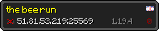 Userbar 320x64 in minecraft style for 51.81.53.219:25569