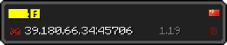 Userbar 320x64 in minecraft style for 39.180.66.34:45706