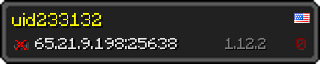 Юзербар 320x64 у стилі майнкрафт для сервера 65.21.9.198:25638