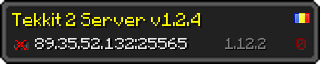 Userbar 320x64 in minecraft style for 89.35.52.132:25565