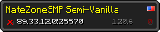 Userbar 320x64 in minecraft style for 89.33.12.0:25570