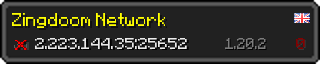 Userbar 320x64 in minecraft style for 2.223.144.35:25652