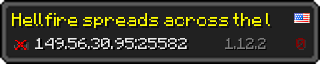 Userbar 320x64 in minecraft style for 149.56.30.95:25582