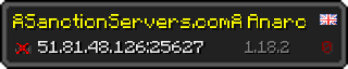 Userbar 320x64 in minecraft style for 51.81.48.126:25627