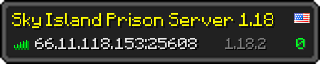 Userbar 320x64 in minecraft style for 66.11.118.153:25608