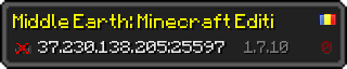 Userbar 320x64 in minecraft style for 37.230.138.205:25597