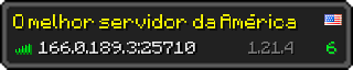 Userbar 320x64 in minecraft style for 166.0.189.3:25710