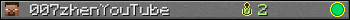 007zhenYouTube userbar 350x20