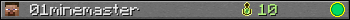 01minemaster userbar 350x20