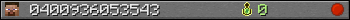 0400936053543 userbar 350x20