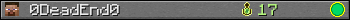 Юзербар 350x20 для 0DeadEnd0