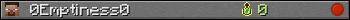 0Emptiness0 userbar 350x20