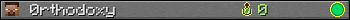 0rthodoxy userbar 350x20