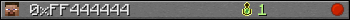 0xFF444444 userbar 350x20