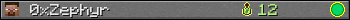 0xZephyr userbar 350x20