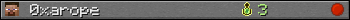 0xarope userbar 350x20