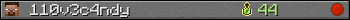 Юзербар 350x20 для 110v3c4ndy