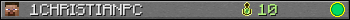 1CHRISTIANPC userbar 350x20