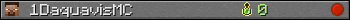 1DaquavisMC userbar 350x20