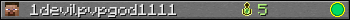 1devilpvpgod1111 userbar 350x20